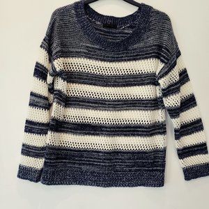 3/$25 Anthropologie Mine Weave Striped Sweater